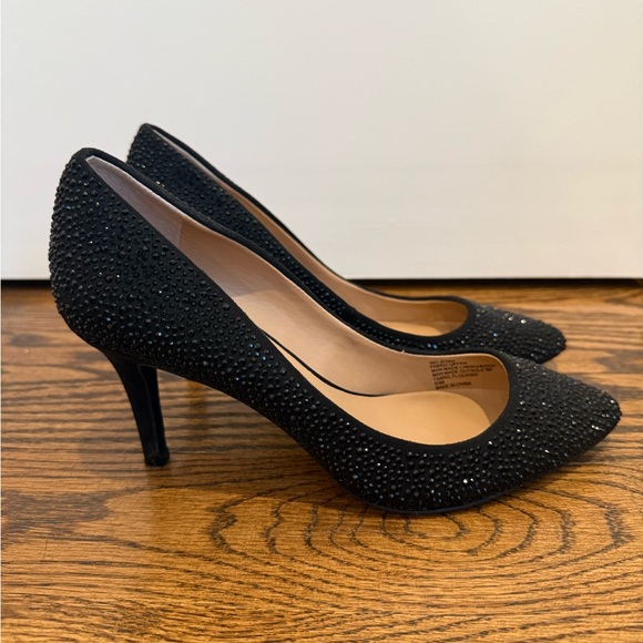 INC Black Rhinestone Heels 👠 - Picture 5 of 10